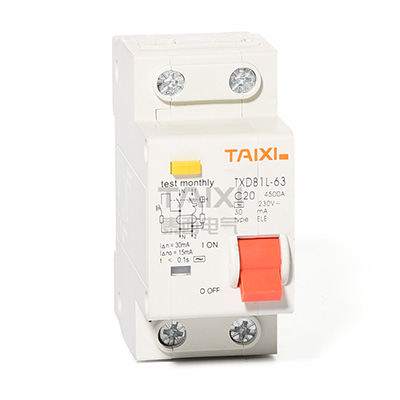 TXDB1L-63 Residual Current Circuit Breaker