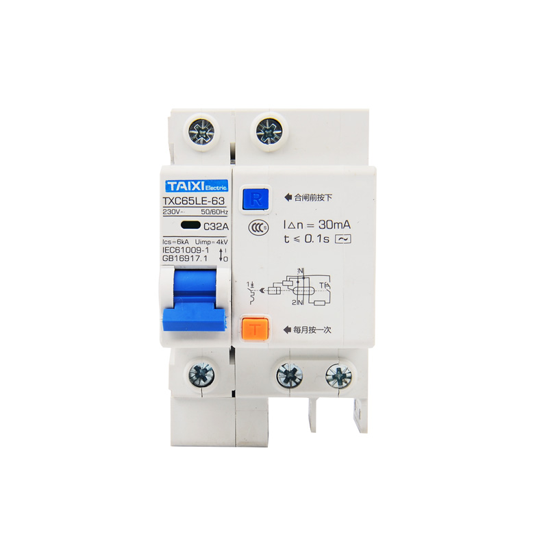 TXC65LE-63 Residual Current Circuit Breaker