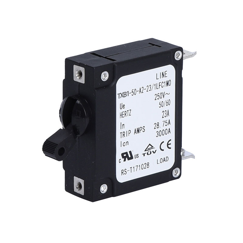 Hydraulic electromagnetic circuit breaker
