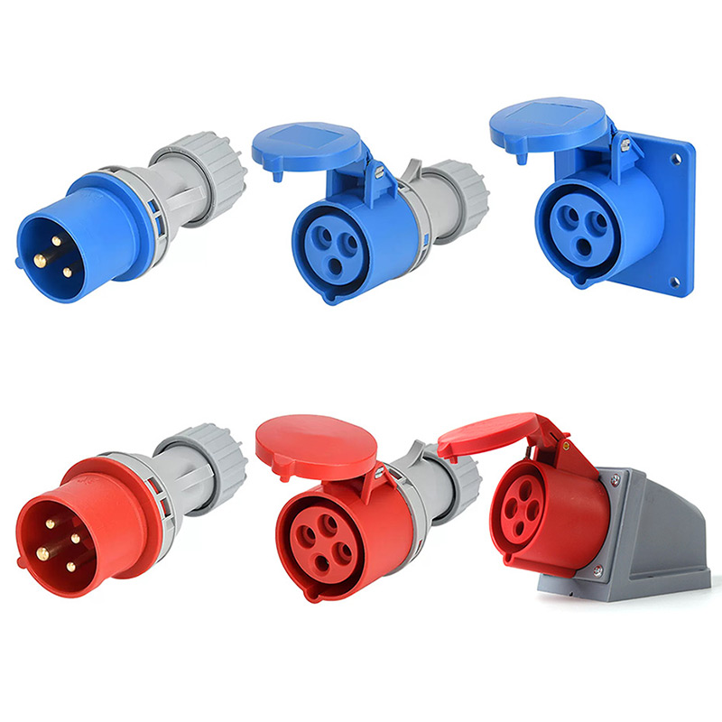 TXB Industrial Plug And Socket Coupler Waterproof IP44 IP67 3/4/5Pins